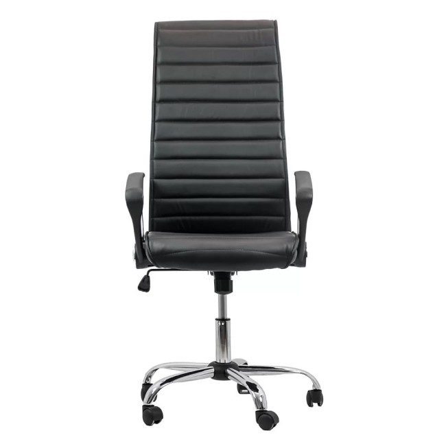 Scaun de birou fabricat cu baza de oțel cromat OFF903