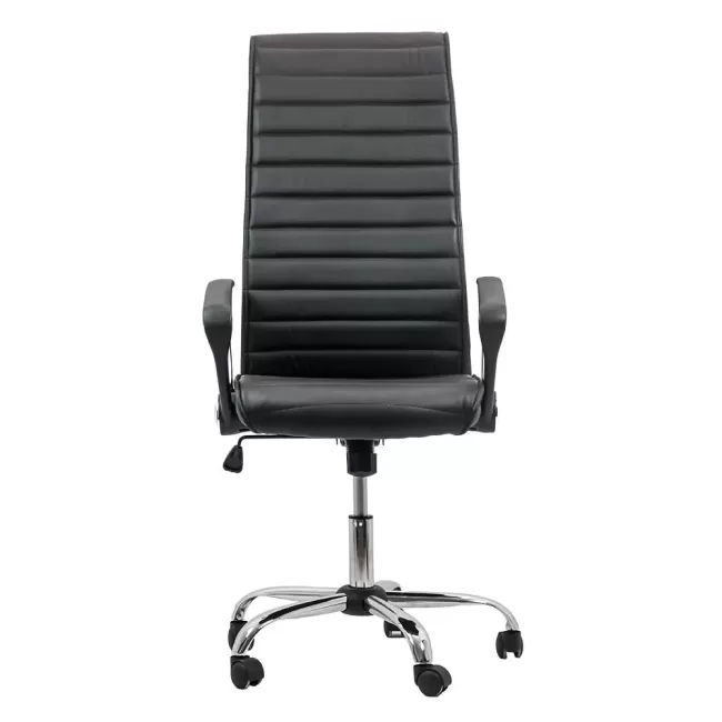 Scaun de birou fabricat cu baza de oțel cromat OFF903