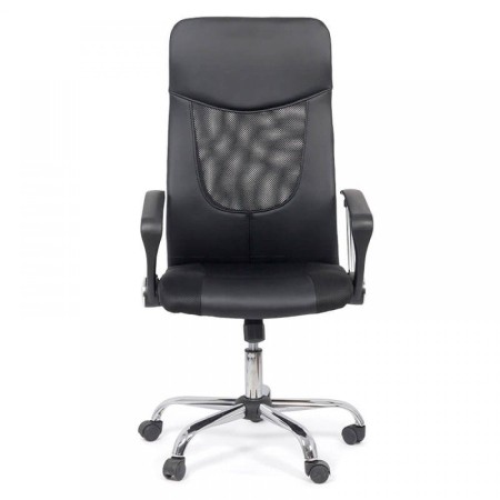 Scaun de birou tip mesh îmbinat cu piele ecologică