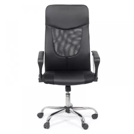 Scaun de birou tip mesh îmbinat cu piele ecologică