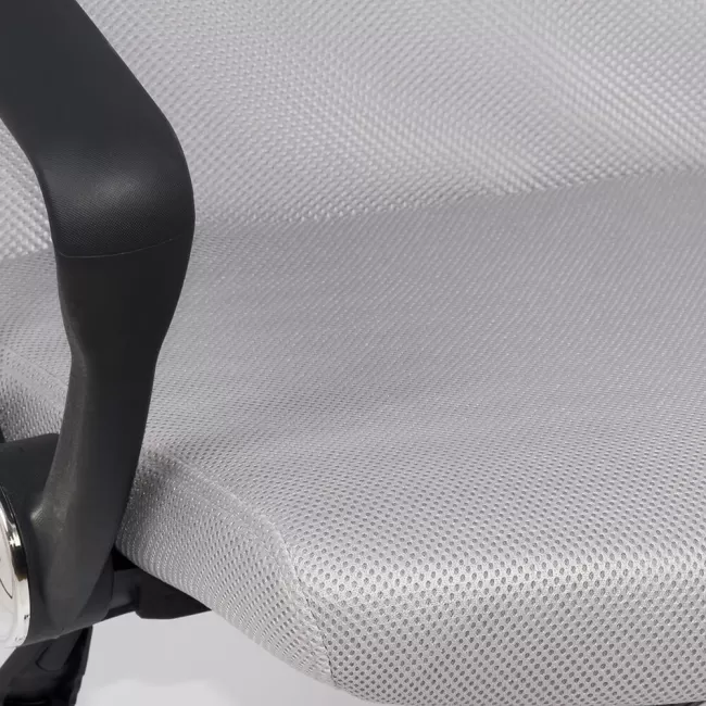 Scaune de birou cu bază metalică OFF 907 pe gri