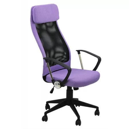 Scaun birou fabricat din stofă și mesh Office 914