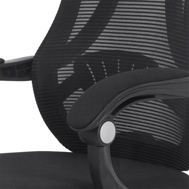 Scaun de birou ergonomic Office 927 din stofa cu suport de picioare