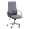 Scaun operativ pentru birou cu un design minimalist OFF937 gri