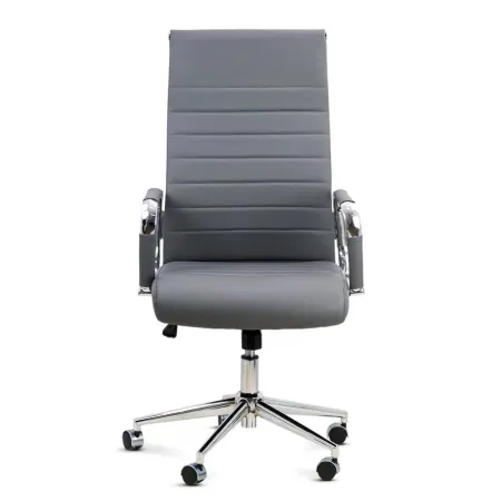 Scaun operativ pentru birou cu un design minimalist OFF937 gri