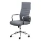 Scaun operativ pentru birou cu un design minimalist OFF937 gri