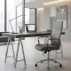Scaun operativ pentru birou cu un design minimalist OFF937 gri