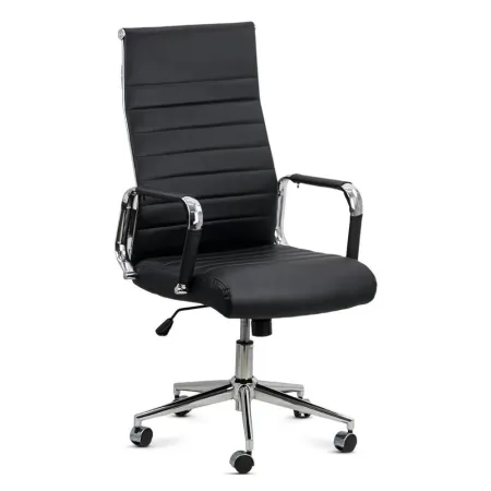 Scaun operativ pentru birou cu un design minimalist OFF937 negru