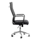 Scaun operativ pentru birou cu un design minimalist OFF937 negru