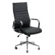 Scaun operativ pentru birou cu un design minimalist OFF937 negru