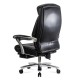 Scaun directorial negru, piele ecologică, suport lombar OFF 950 Scaun directorial negru, piele ecologică, suport lombar OFF 950