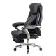 Scaun directorial negru, piele ecologică, suport lombar OFF 950 Scaun directorial negru, piele ecologică, suport lombar OFF 950