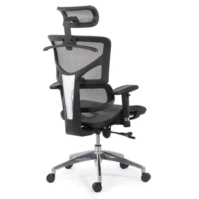 Scaun ergonomic rezistent si multifuncțional pe gri SYYT-9500
