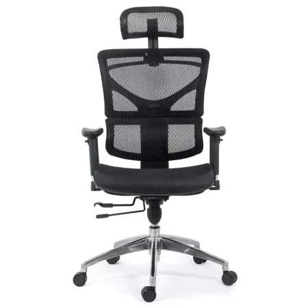 Scaun ergonomic rezistent si multifunctional-negru