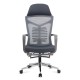 Scaun ergonomic din mesh cu suport lombar SYYT 9502 gri