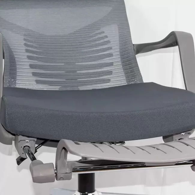 Scaun ergonomic din mesh cu suport lombar SYYT 9502 gri