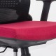 Scaun ergonomic cu brate reglabile si tetiera-rosu