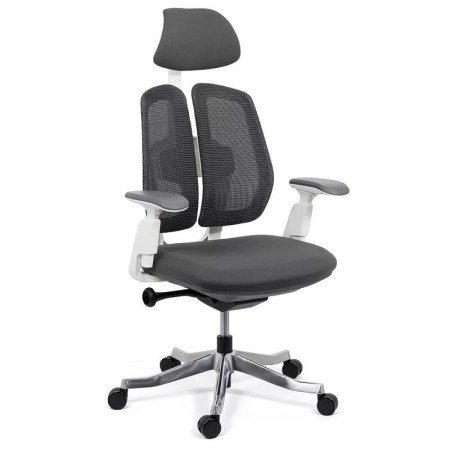 Scaun ergonomic multifuncțional cu brațe reglabile SYYT 9505 gri Scaun ergonomic multifuncțional cu brațe reglabile SYYT 9505 gri