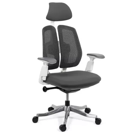 Scaun ergonomic multifuncțional cu brațe reglabile SYYT 9505 gri