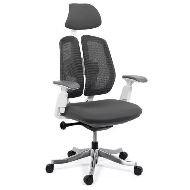 Scaun ergonomic multifuncțional cu brațe reglabile SYYT 9505 gri