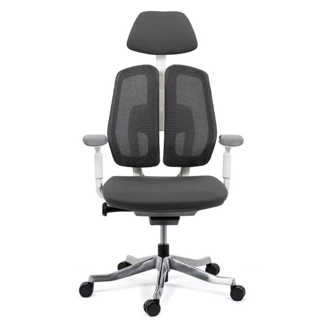 Scaun ergonomic multifunctional cu brate reglabile SYYT 9505 gri