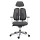 Scaun ergonomic multifunctional cu brate reglabile SYYT 9505 gri