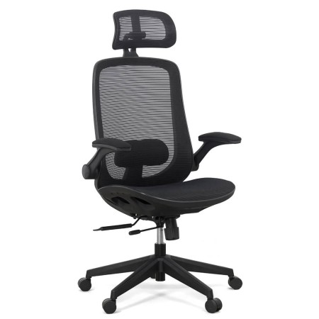 Scaun de birou cu brațe rabatabile SYYT 9509 negru Scaun de birou cu brațe rabatabile SYYT 9509 negru