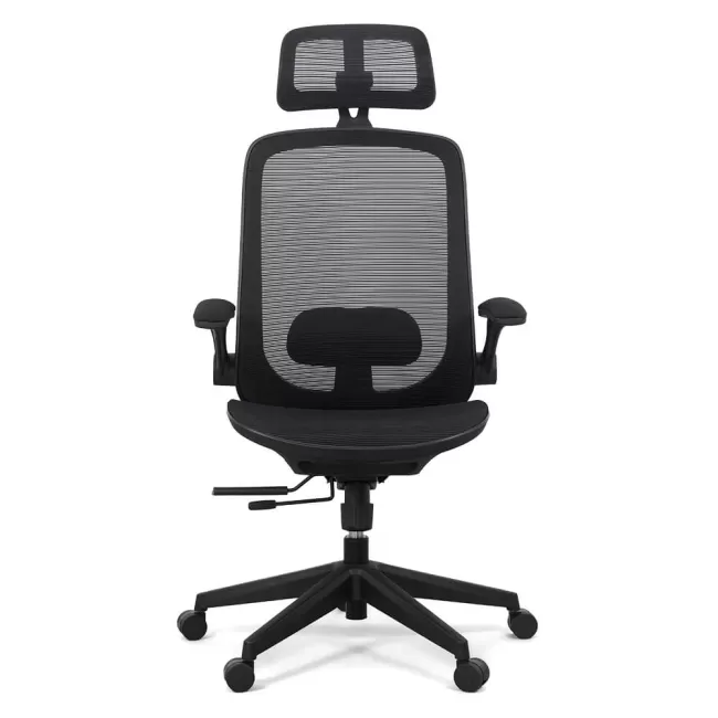 Scaun de birou cu brațe rabatabile SYYT 9509 negru