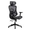 Scaun de birou negru cu brațe reglabile 3D SYYT 9518