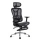 Scaun de birou ergonomic negru cu suport lombar și brate reglabile 3D SYYT 9519 Scaun de birou ergonomic negru cu suport lombar și brate reglabile 3D SYYT 9519