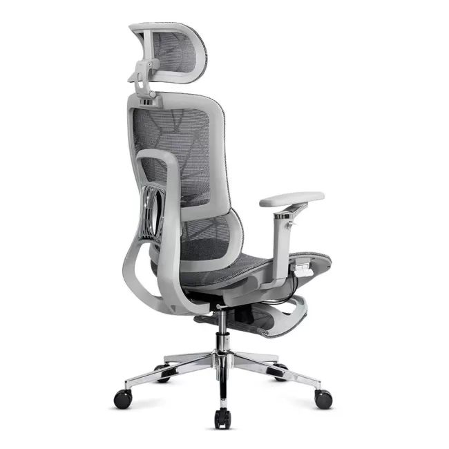 Scaun birou ergonomic cu tetieră reglabilă, brațe 4D și șezut culisant SYYT 9520