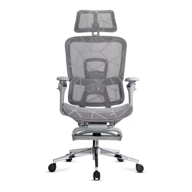 Scaun birou ergonomic cu tetieră reglabilă, brațe 4D și șezut culisant SYYT 9520