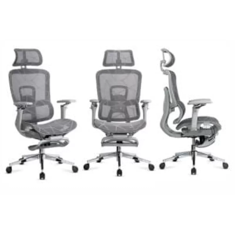 Scaune ergonomice cu tetieră reglabilă, brațe 4D și șezut culisant