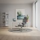 Scaun ergonomic, mesh, suport lombar cu încălzire și masaj SYYT 9521 Gri
