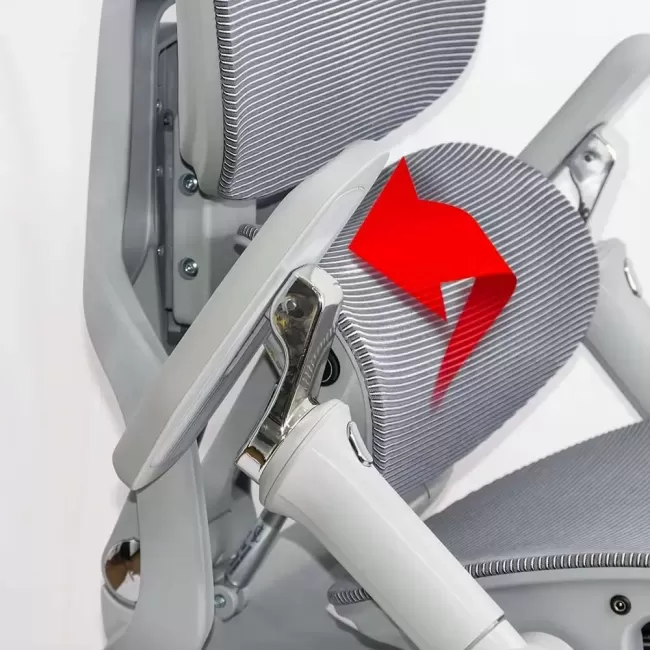 Scaun ergonomic, mesh, suport lombar cu încălzire și masaj SYYT 9521 Gri