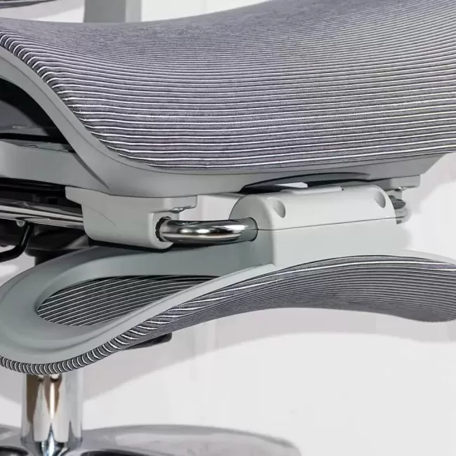 Scaun ergonomic, mesh, suport lombar cu încălzire și masaj SYYT 9521 Gri