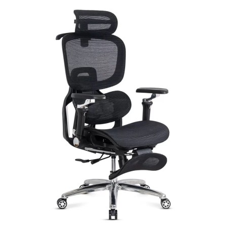Scaun ergonomic, mesh, suport lombar cu încălzire și masaj SYYT 9521 Negru Scaun ergonomic, mesh, suport lombar cu încălzire și masaj SYYT 9521 Negru