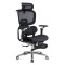 Scaun ergonomic, mesh, suport lombar cu încălzire și masaj SYYT 9521 Negru