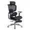 Scaun ergonomic, mesh, suport lombar cu încălzire și masaj SYYT 9521 Negru