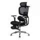 Scaun ergonomic, mesh, suport lombar cu încălzire și masaj SYYT 9521 negru