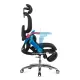 Scaun ergonomic, mesh, suport lombar cu încălzire și masaj SYYT 9521 negru
