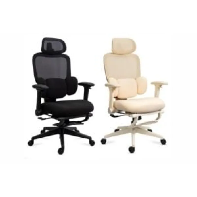 Scaune ergonomice SYYT 9523 Negru și Crem – confort, reglaje și diferențe