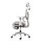 Scaun ergonomic SYYT 9524 gri, mesh, brațe 7D și suport picioare