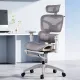 Scaun ergonomic SYYT 9524 gri, mesh, brațe 7D și suport picioare