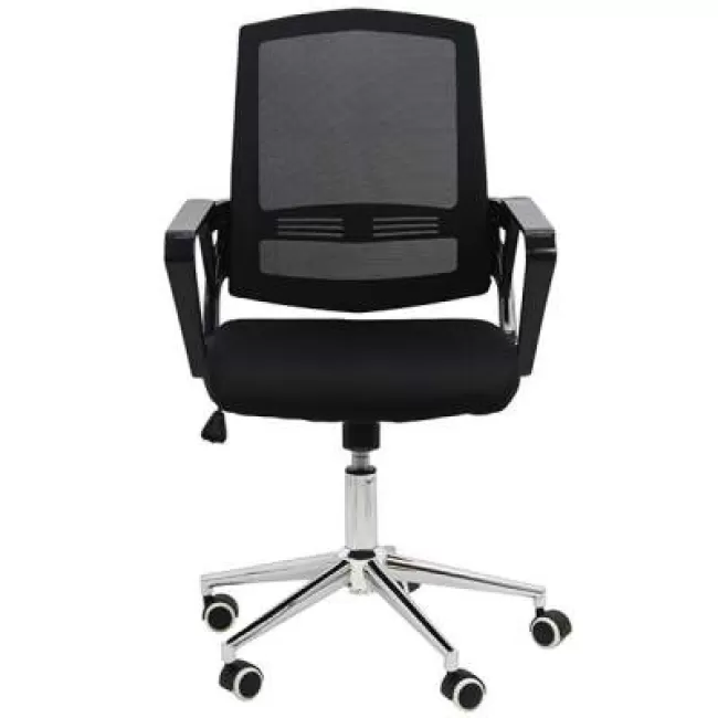 Scaun birou textil negru Office 624M