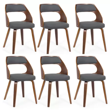 Set 6 scaune bucătărie elegante model 015