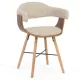 Scaune de bucătărie din lemn și stofă BUC016