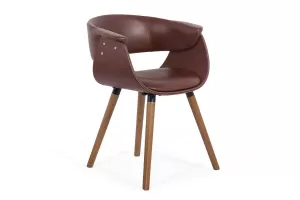 Cum arata scaunul de bucatarie si dining cu spatar rotunjit