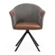 	Scaun rotativ bucatarie-living cu sezut din piele BUC 0222
