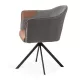 	Scaun rotativ bucatarie-living cu sezut din piele BUC 0222